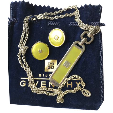 givenchy mark|givenchy vintage jewelry set.